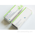 Custom vial label box braille label printing